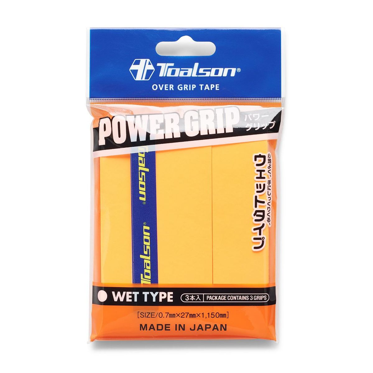 Toalson Power Grip (3-pak, Guld)