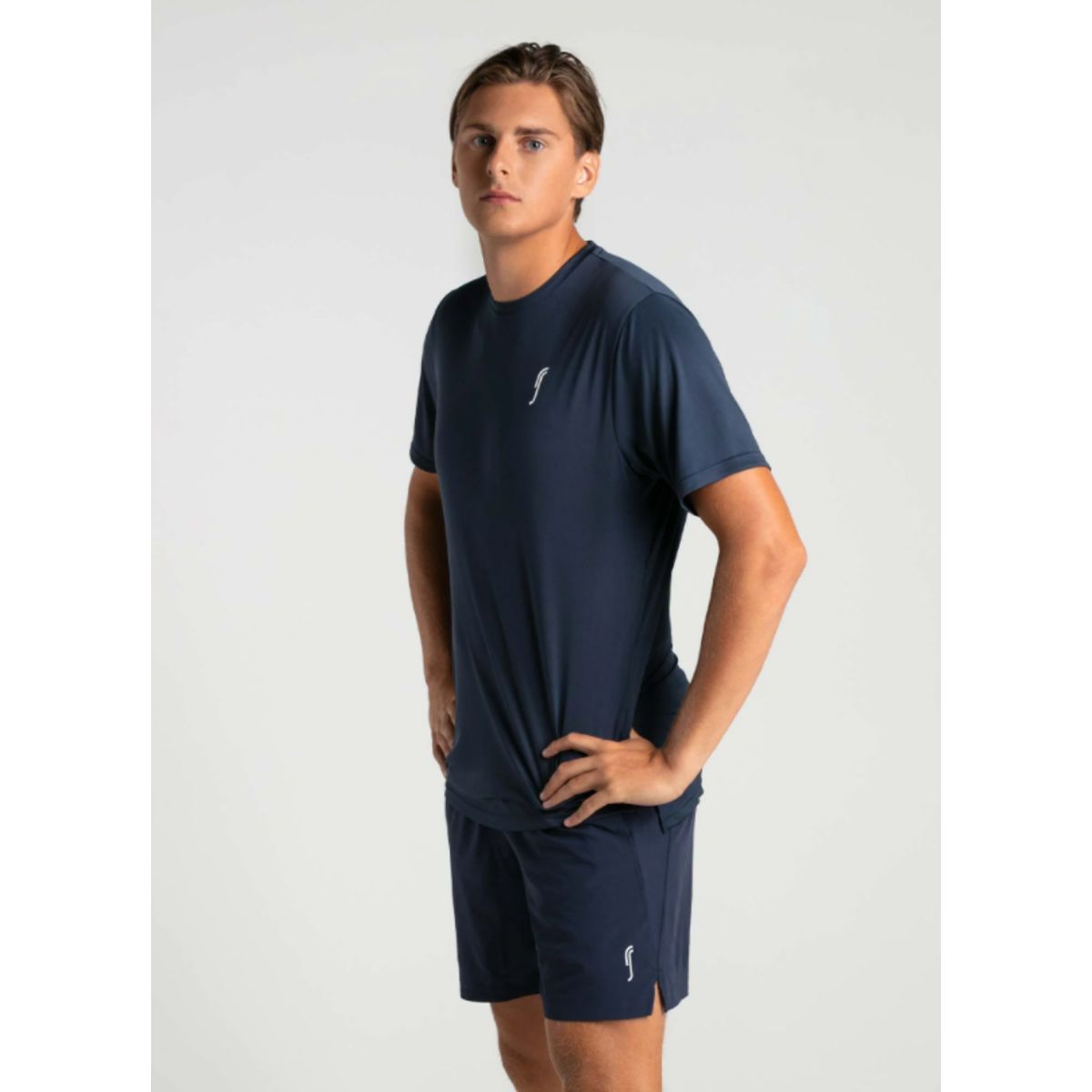 RS Padel Men's Performance Tee (Navy Blå) - M