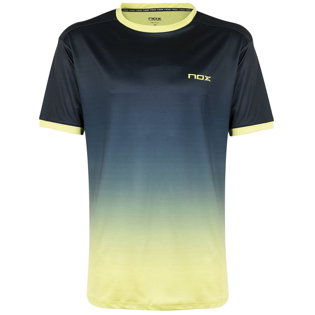 NOX Pro Padel T-shirt (navy/gul) - XL