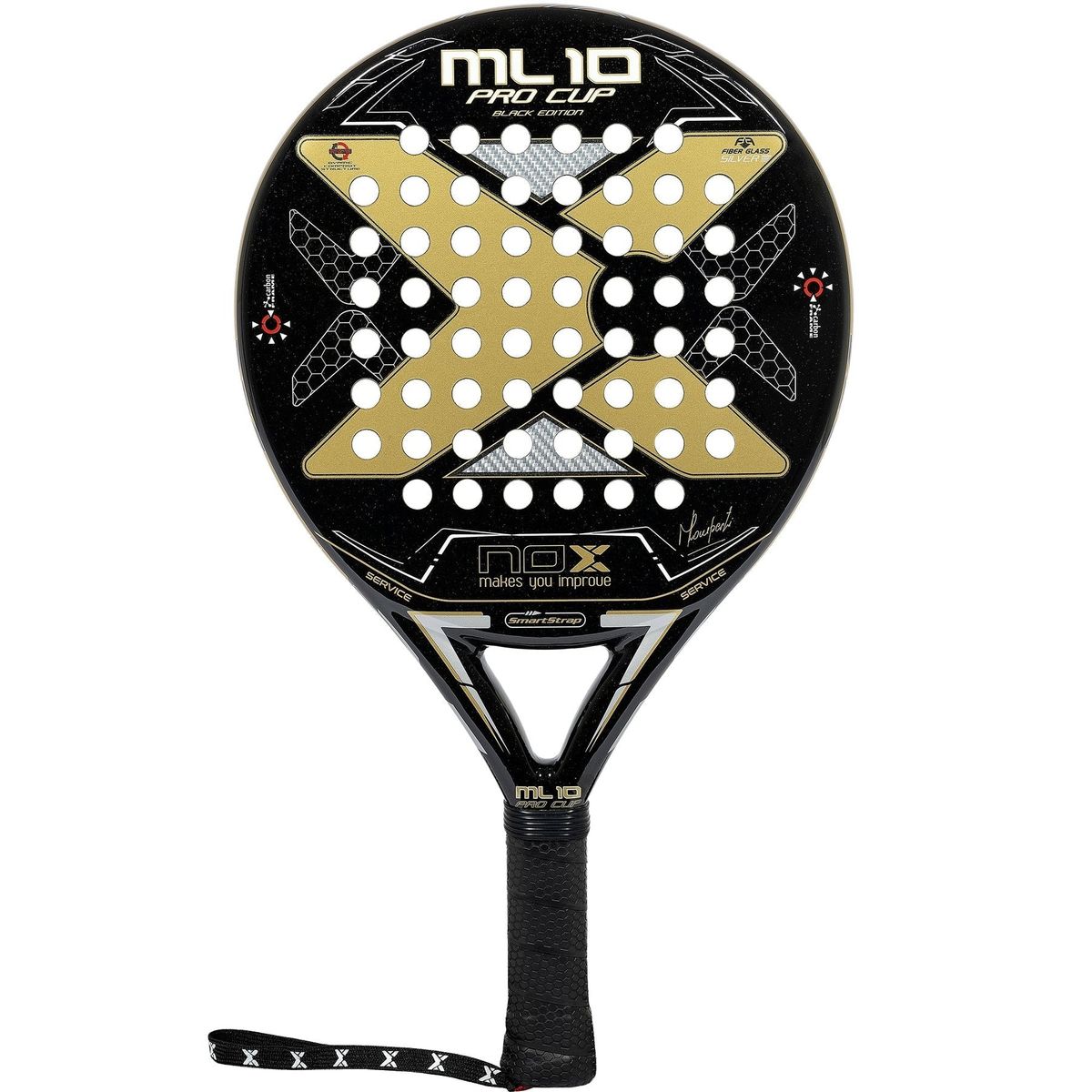 Nox ML10 Pro Cup Black Edition Padelbat