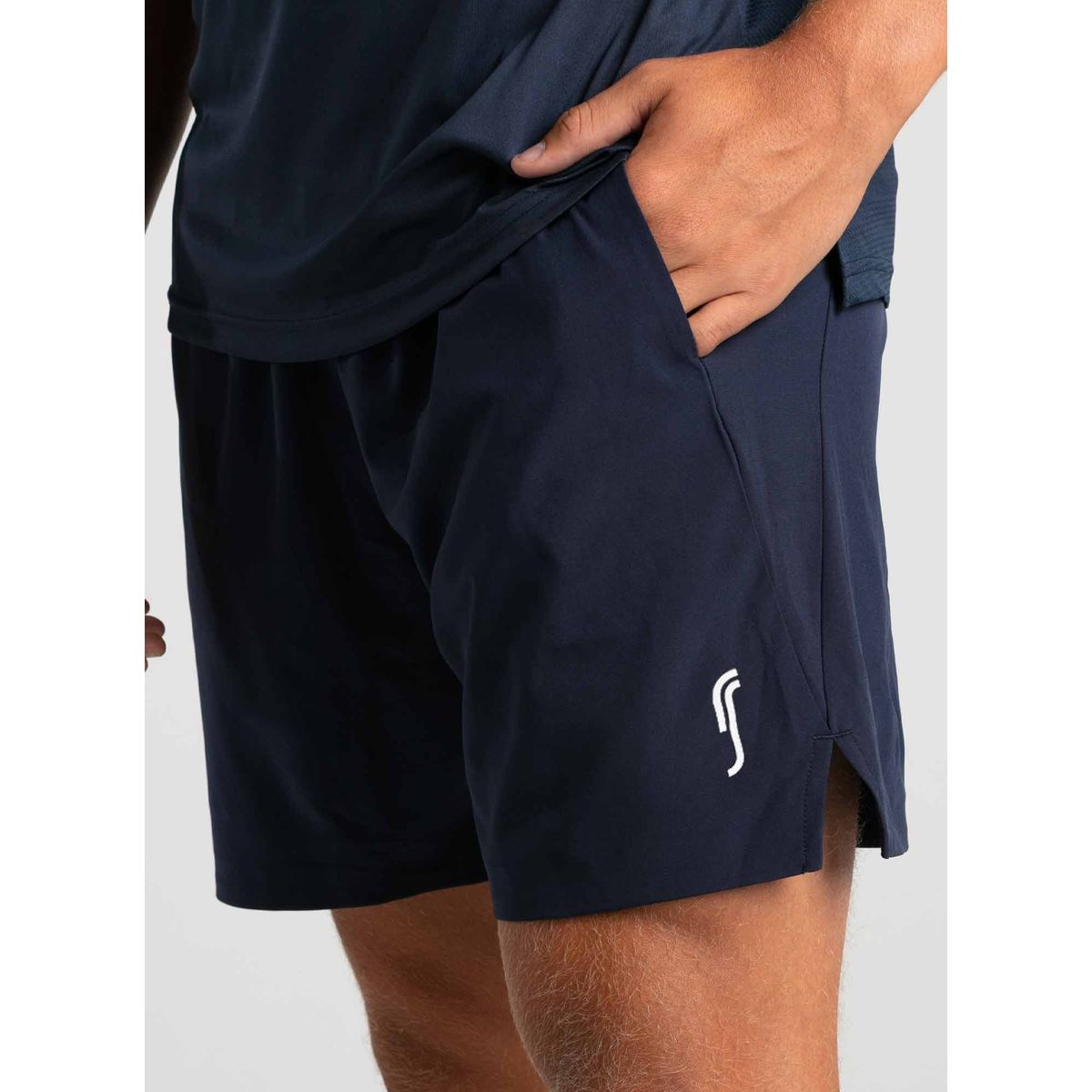 RS Padel Men's Performance Shorts (Navy Blå) - L