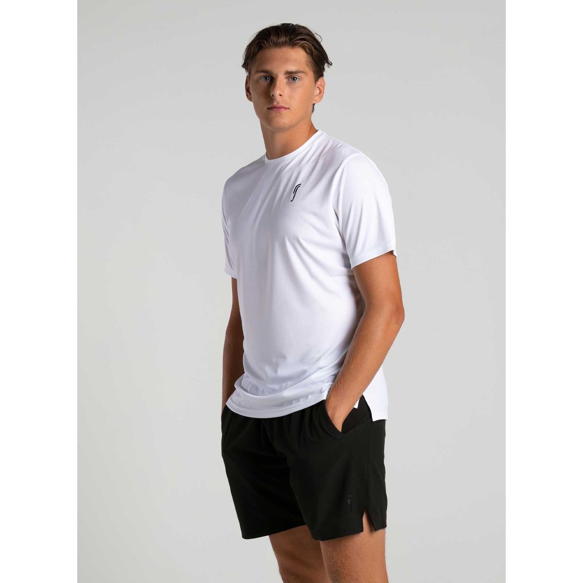 RS Padel Men's Performance Tee (Hvid) - XXL