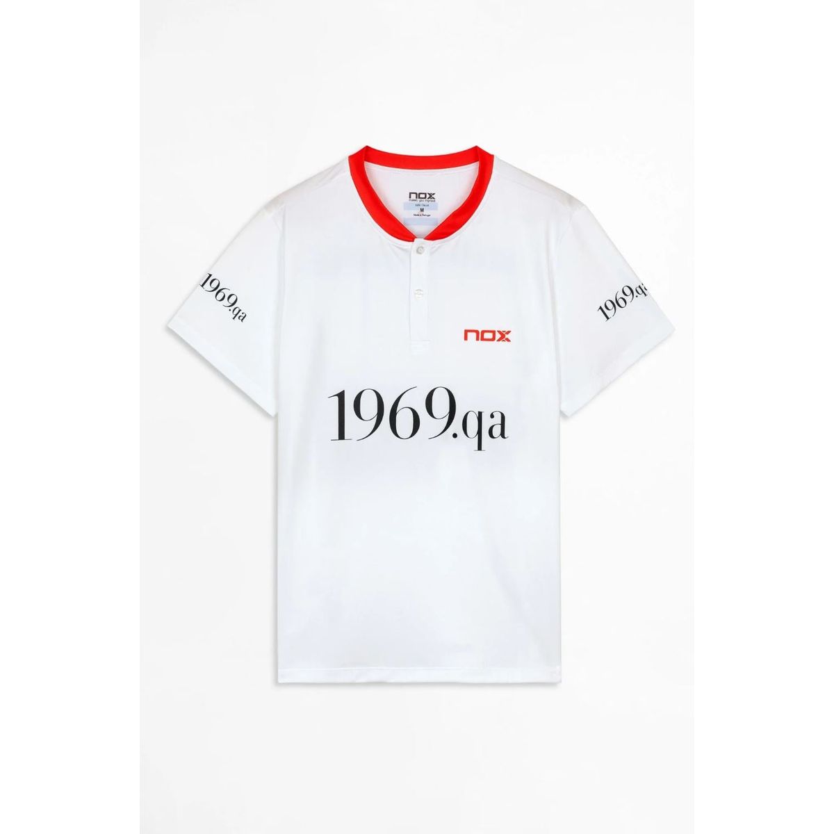 Nox Agustin Tapia Official Padel T-Shirt 2022/23 (Hvid) - M