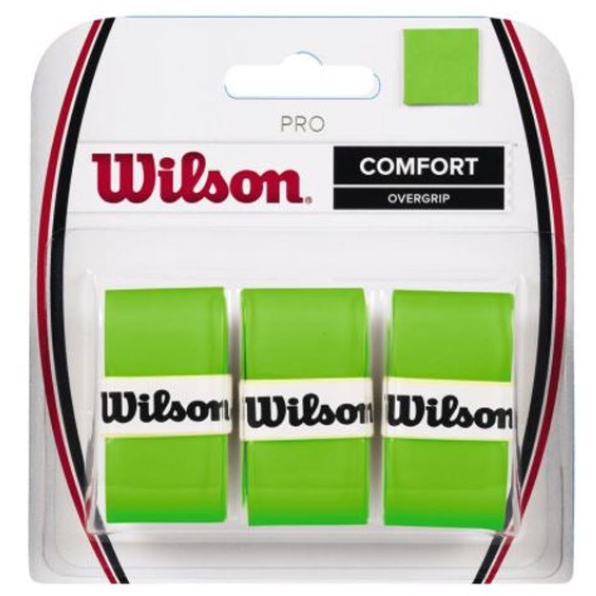 Wilson Pro Overgrip (Grøn, 3-pak)