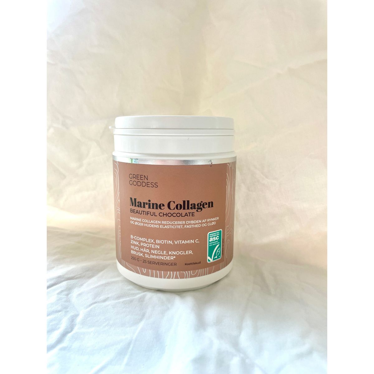 Green Goddess Beautiful Chocolate Collagen, 250g