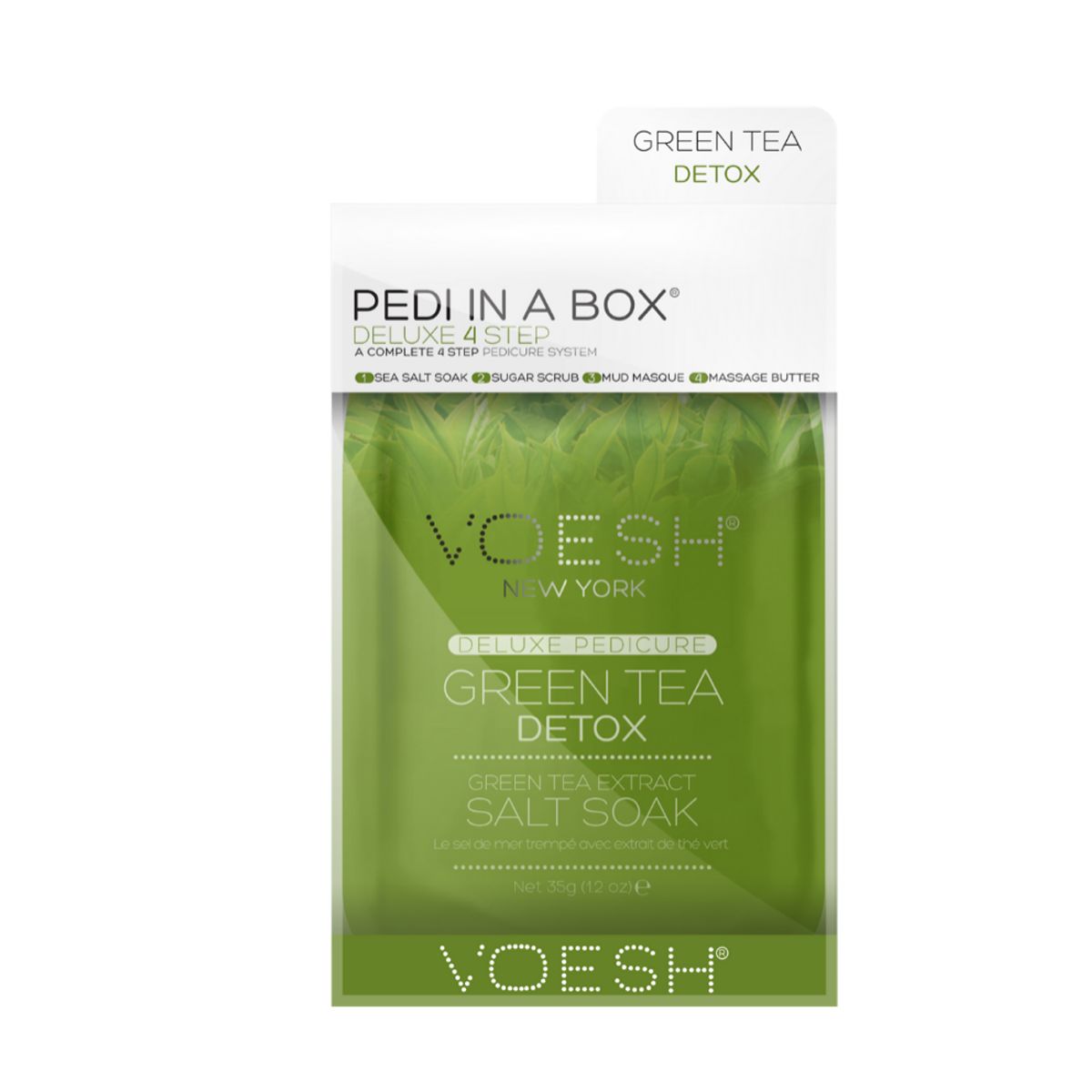 Voesh Pedi In A Box, Green Tea Detox