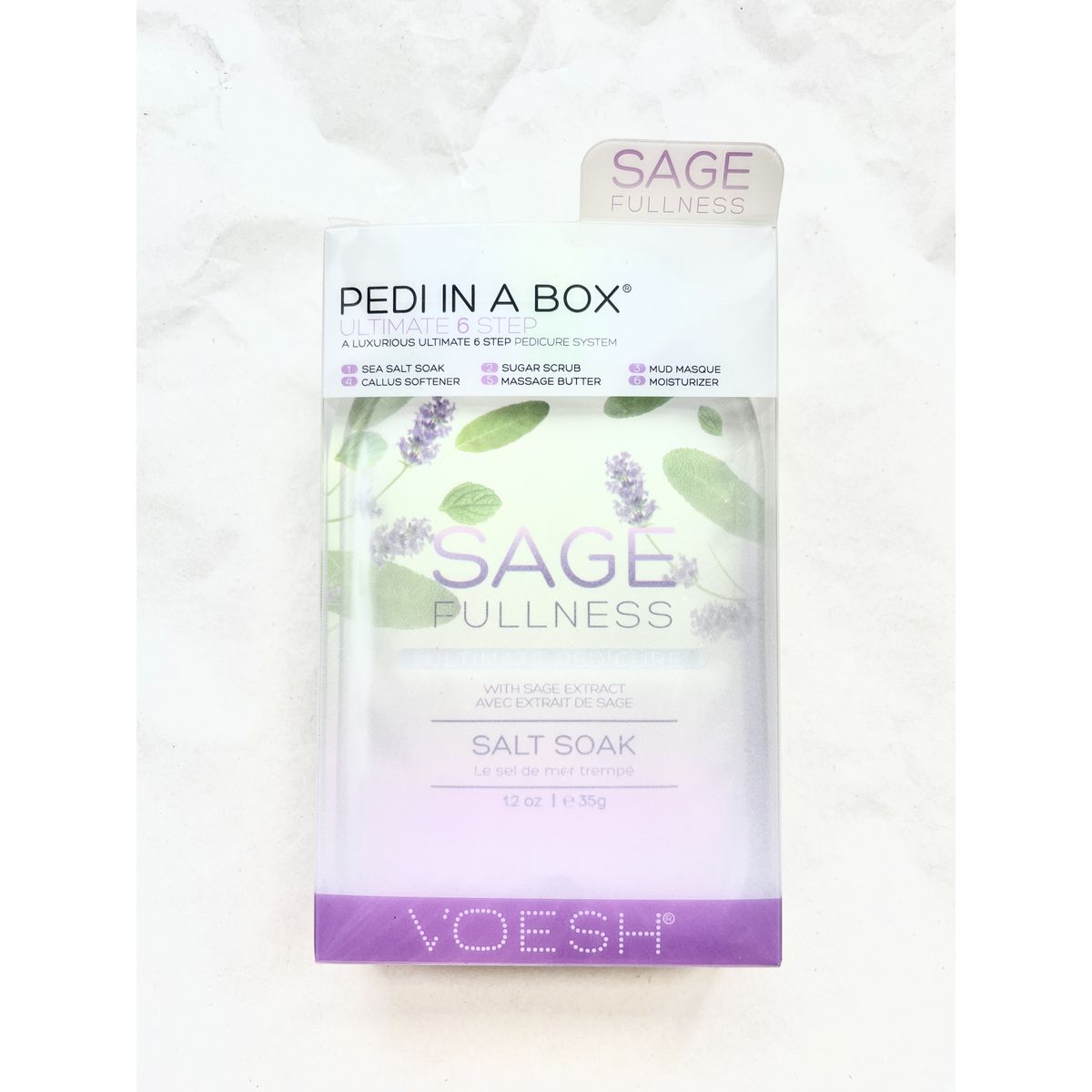 Voesh Pedi In A Box, Ultimate, Sage Fullness