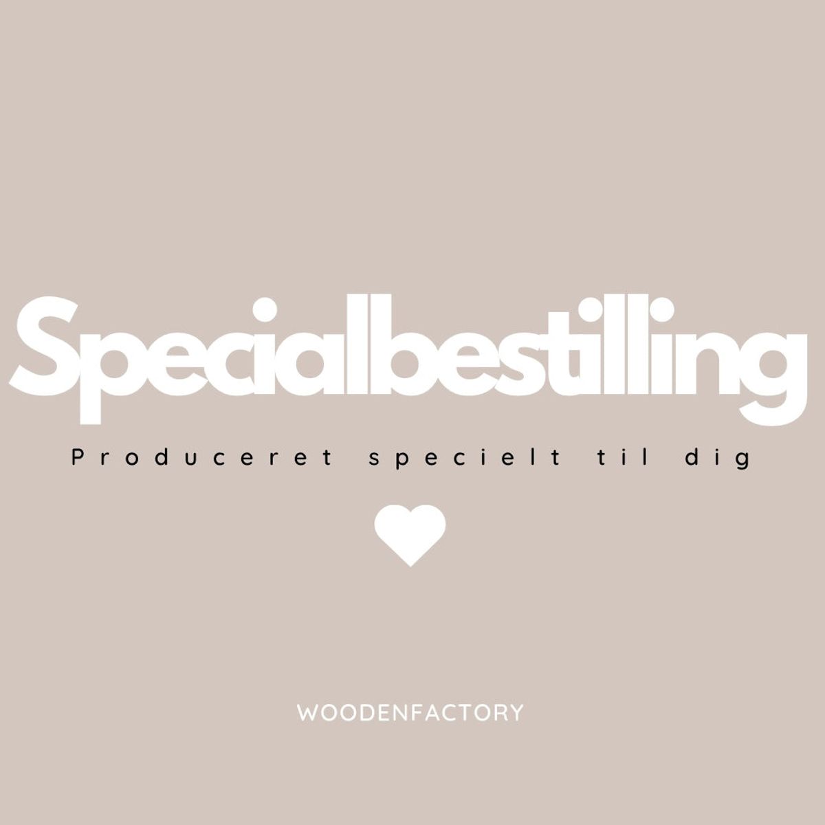 Specialbestilling - Birkefiner