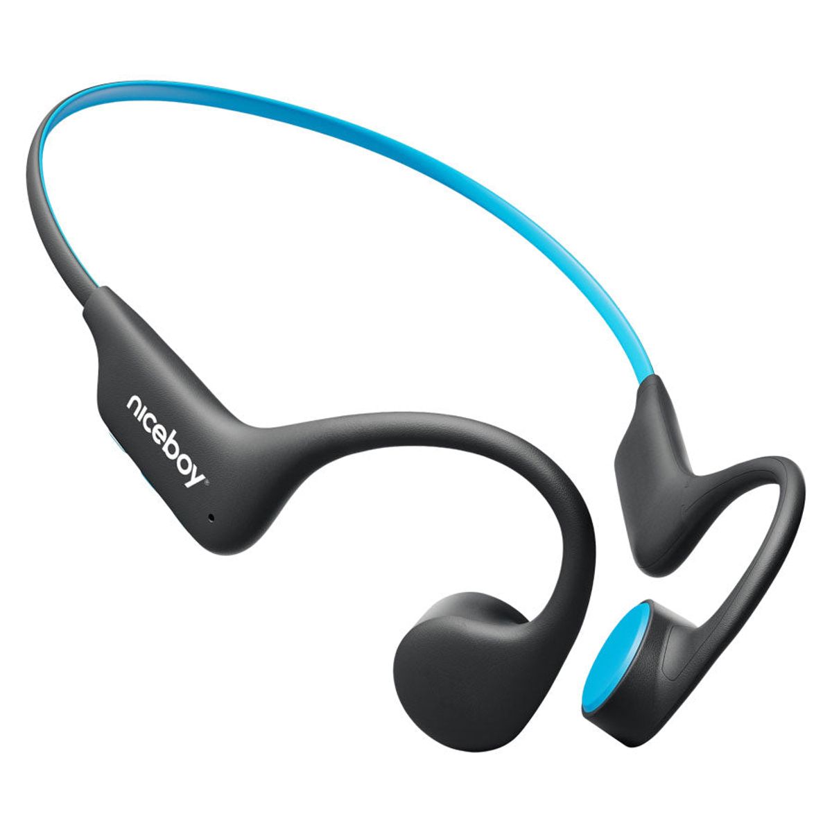 Niceboy HIVE Bones 3 Bone Conduction Sports Høretelefoner, Sort