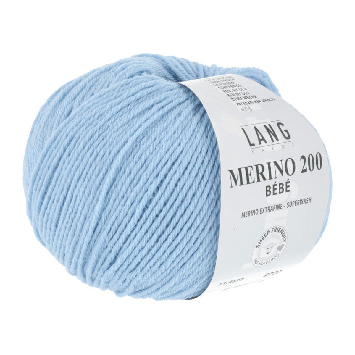 Lang Yarns Merino 200 bebe - Light Blue - 372