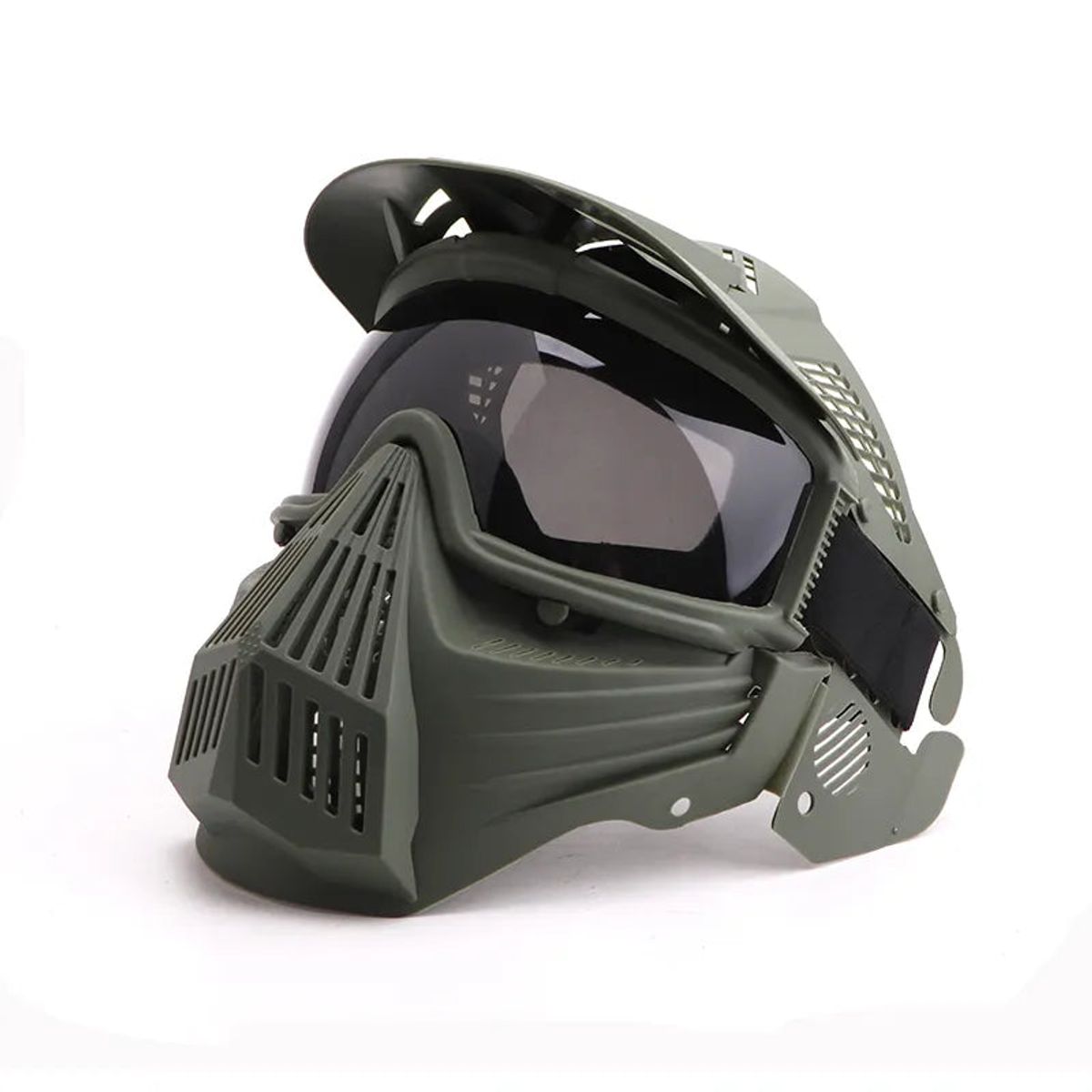 Gel Blaster Fullface Tactical Maske - Grøn