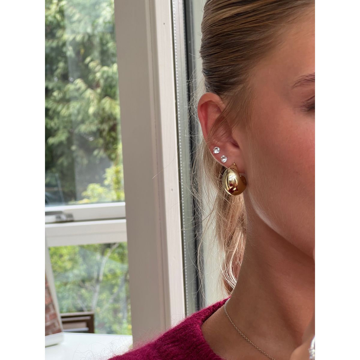 AGNETE EARRING - GOLD PLATED