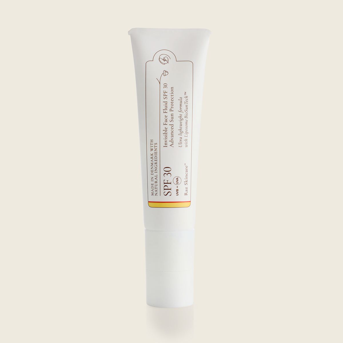 SPF30 Invisible Face Fluid Solcreme 50ml