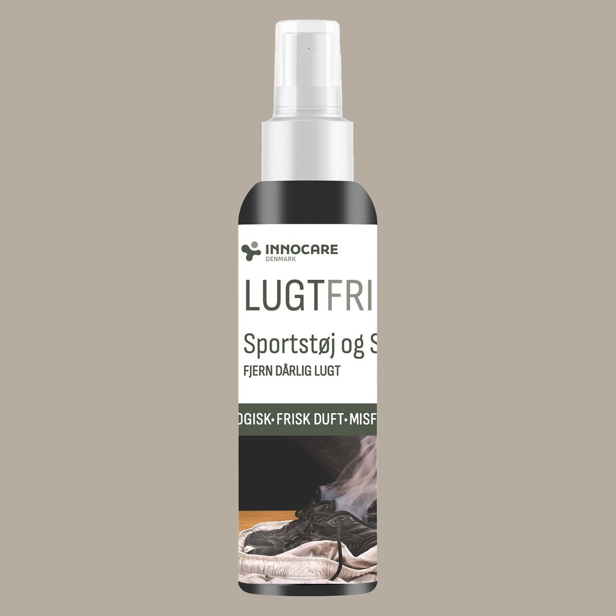 LUGTFRI - SPORTSTØJ OG SKO - 100ML Spray