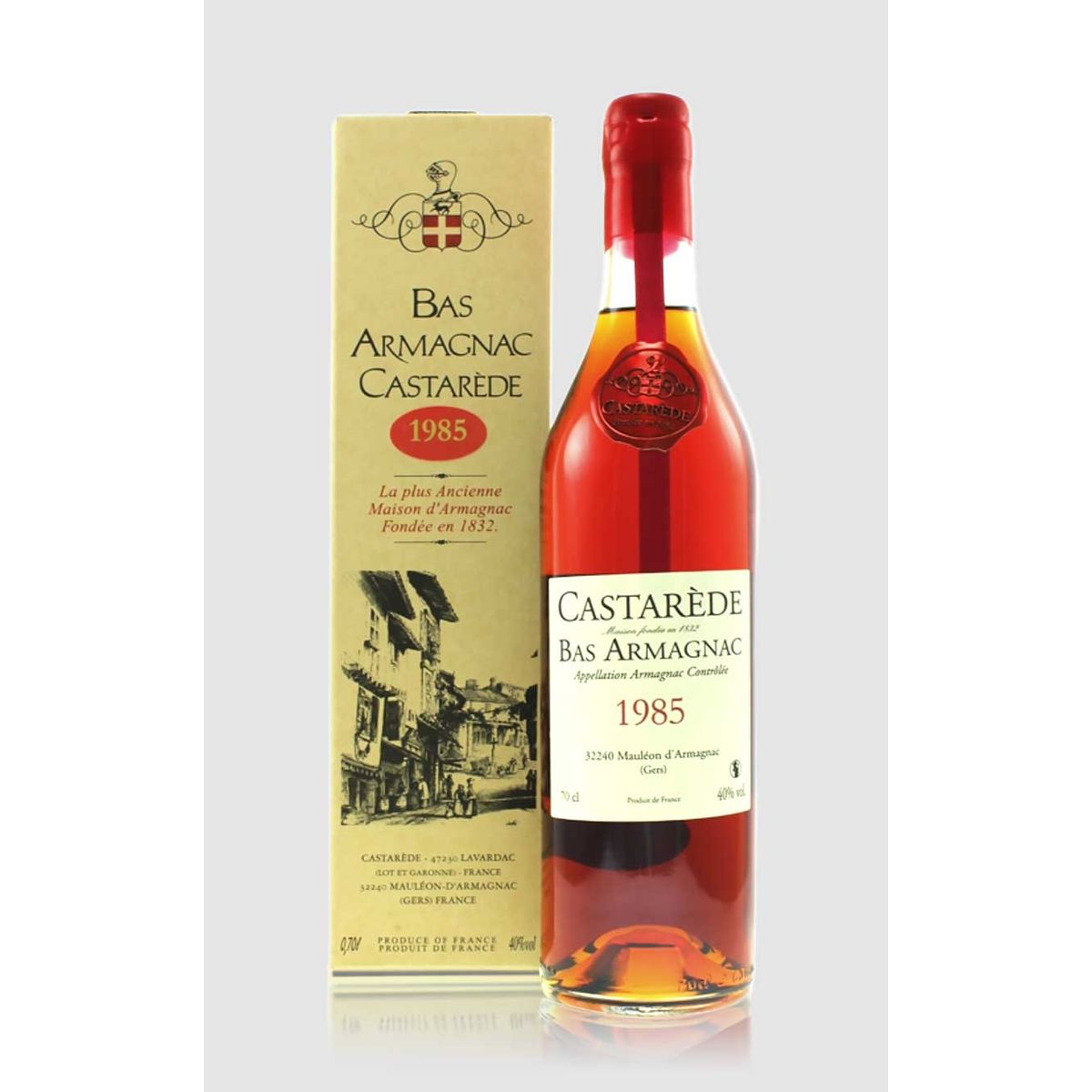 Bas Armagnac Castarede 1985 50 cl