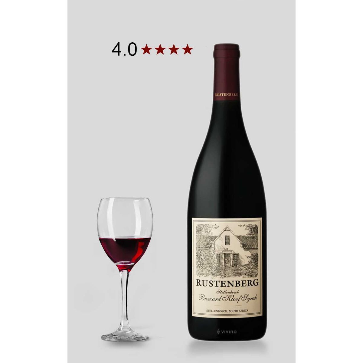 Rustenberg Buzzard Kloof Syrah 2015