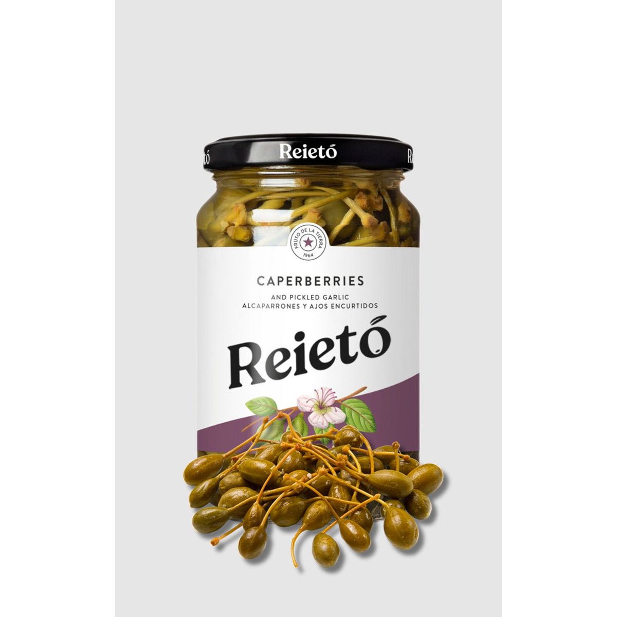 Reietó kapers 345g (180G drænet vægt)