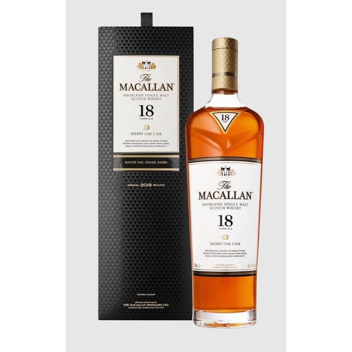 Macallan 18 Års Sherry Oak Cask