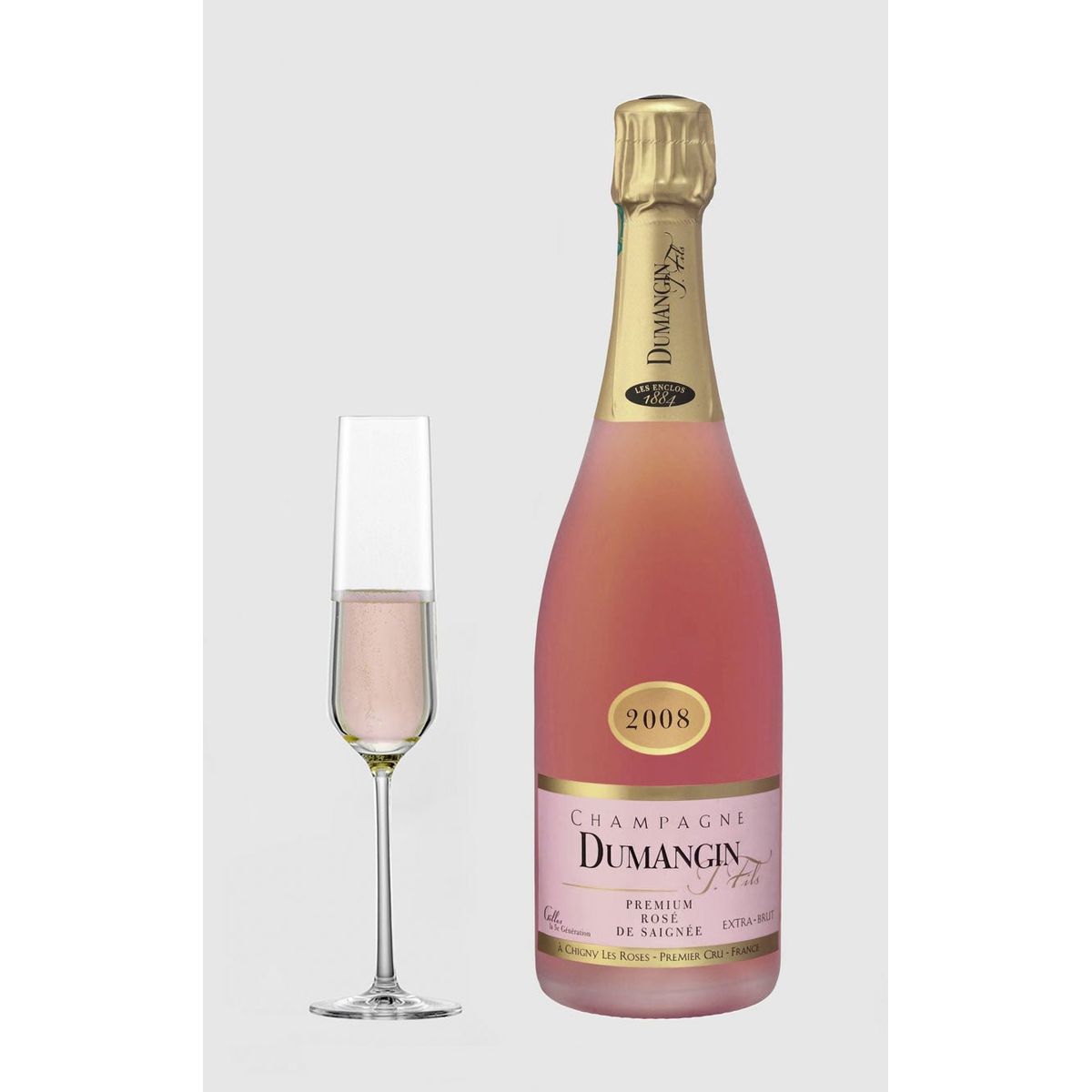 Champagne Dumangin Fils Premier Cru Extra Brut 2010 Rosé