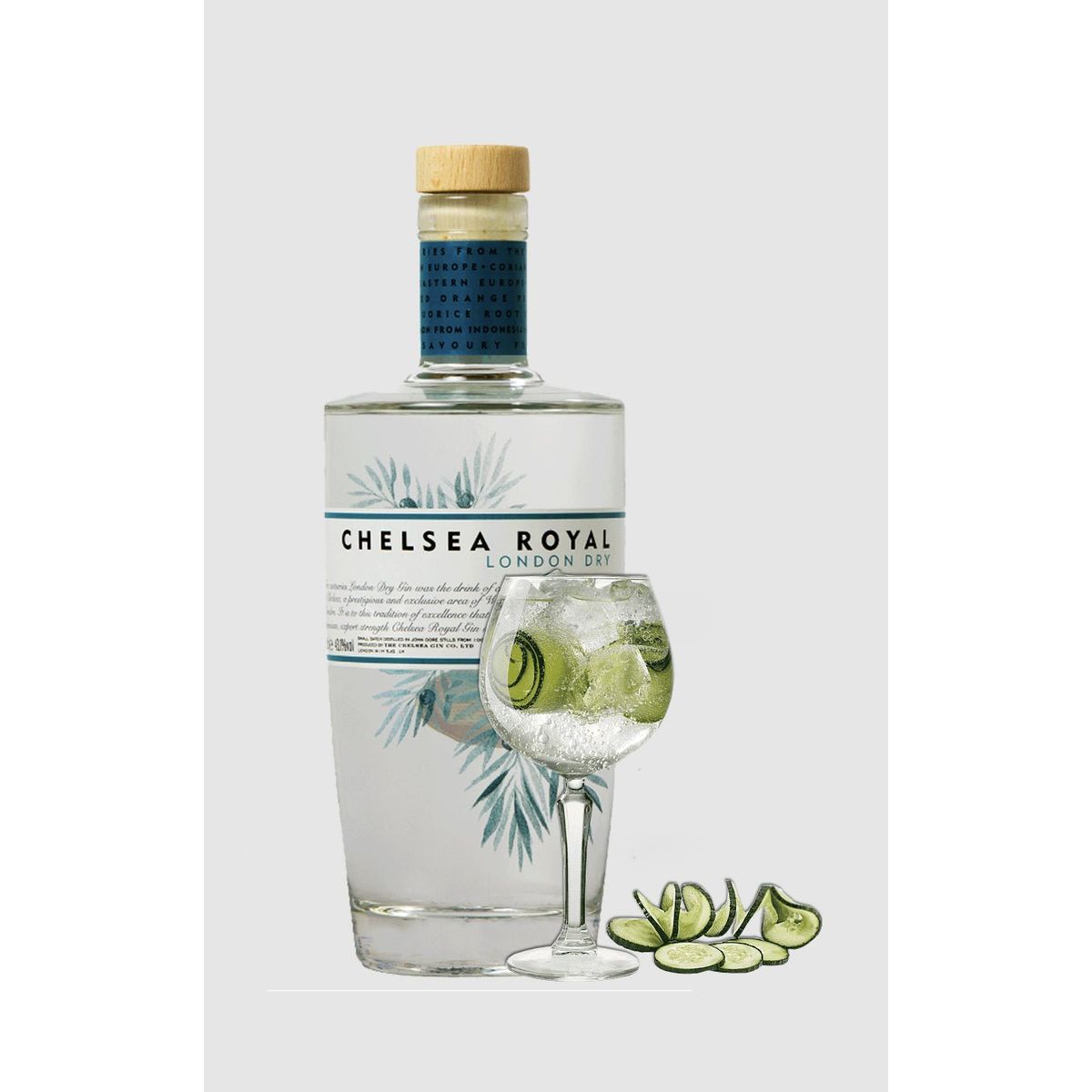 Chelsea Royal London Dry Gin, 43% alkohol