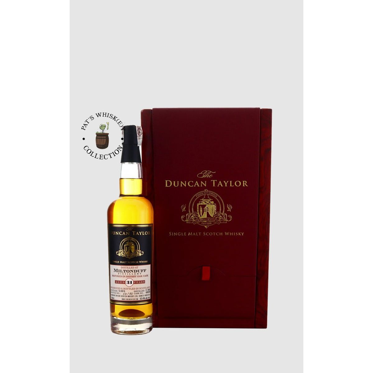 Duncan Taylor Miltonduff 1981/2013 31 Year Old Single Cask Speyside Malt Whisky