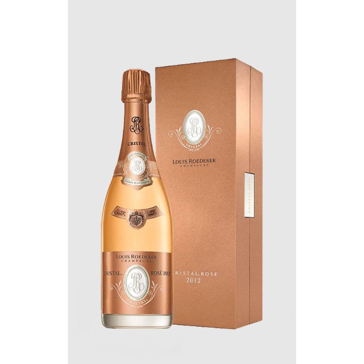 Louis Roederer Cristal Rosé 2014 i gaveæske