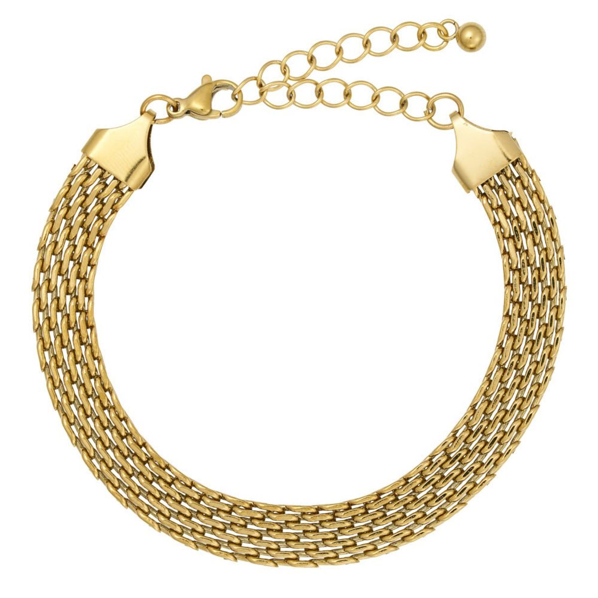 Saga Armbånd 18K Guldbelagt - Guld / 17 + 5cm extender