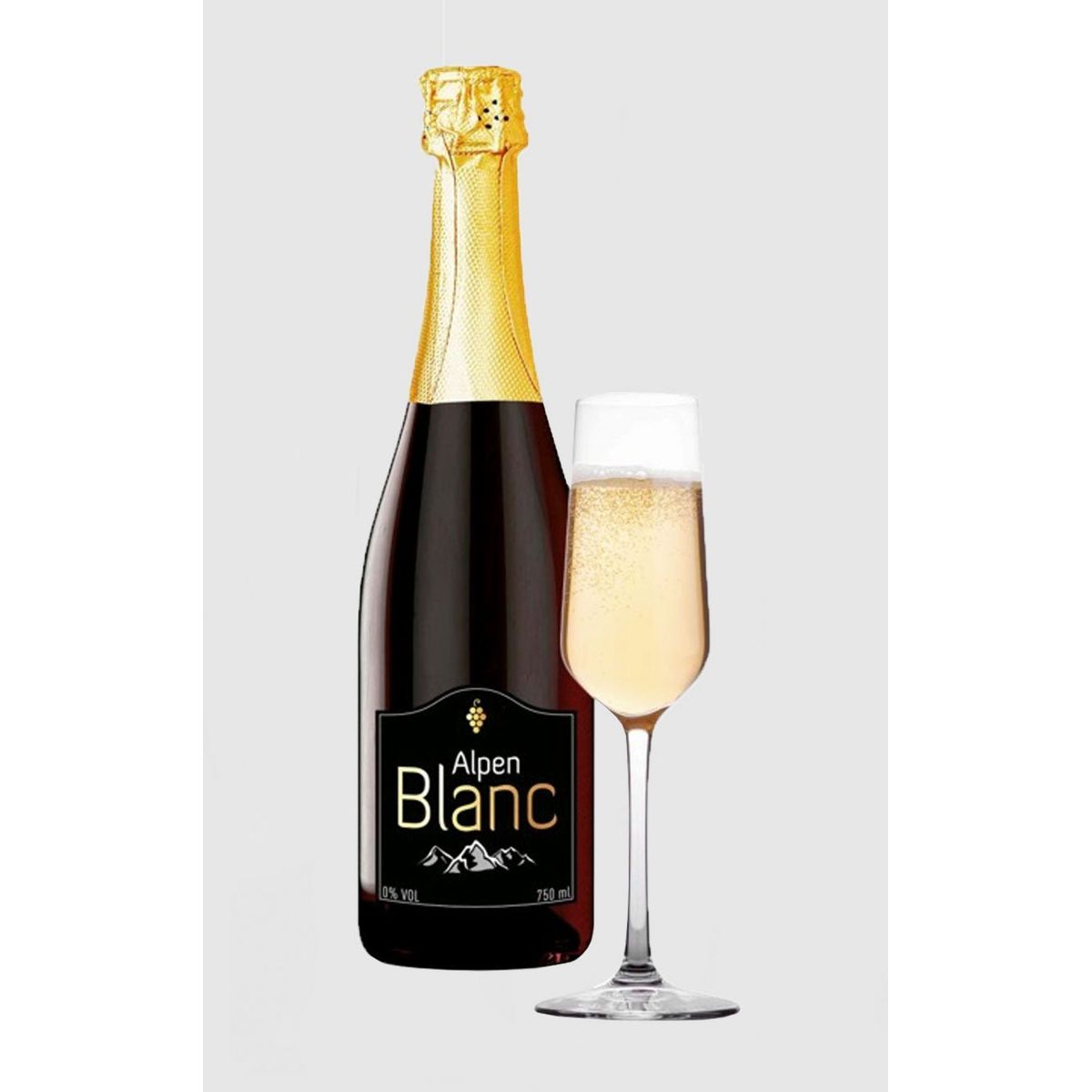 Alpen Blanc alkoholfri mousserende vin