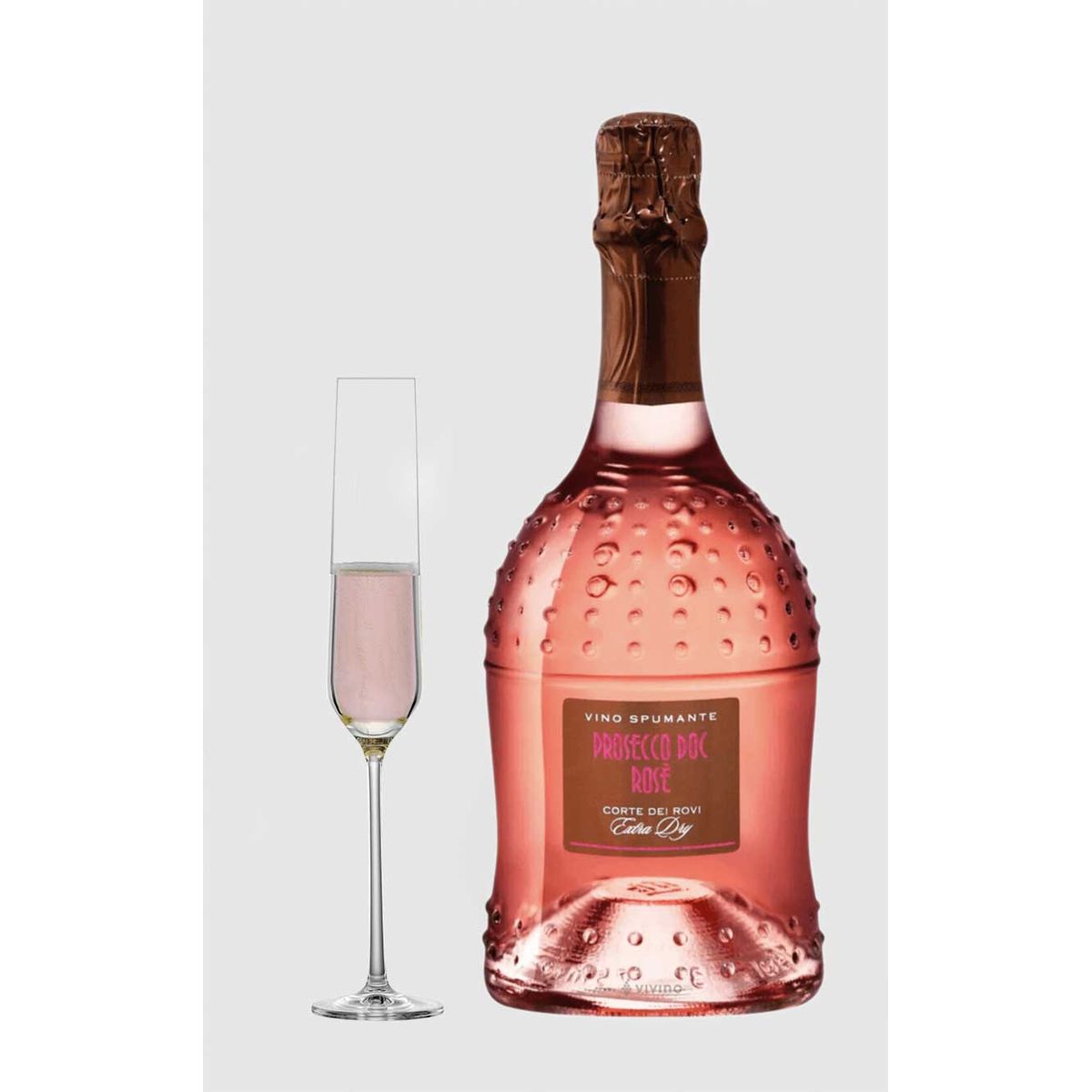 Villa Degli Olmi Corte dei Rovi Prosecco Rose Spumante Extra Dry 2021