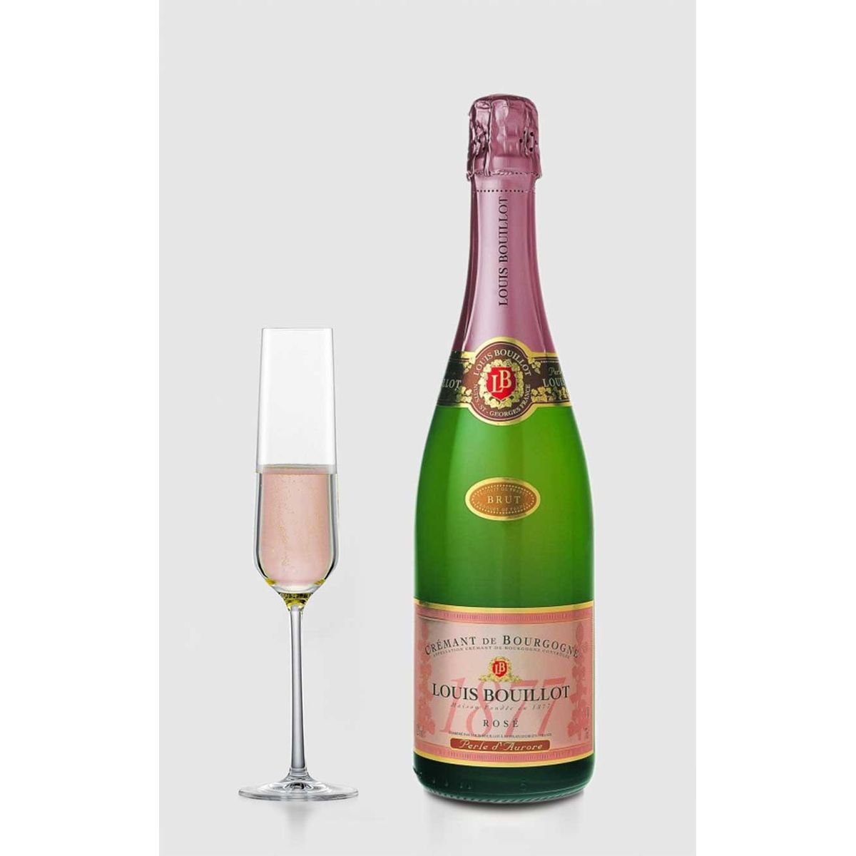 Cremant De Bourgogne Rose Perle D'aurore, Louis Bouillot