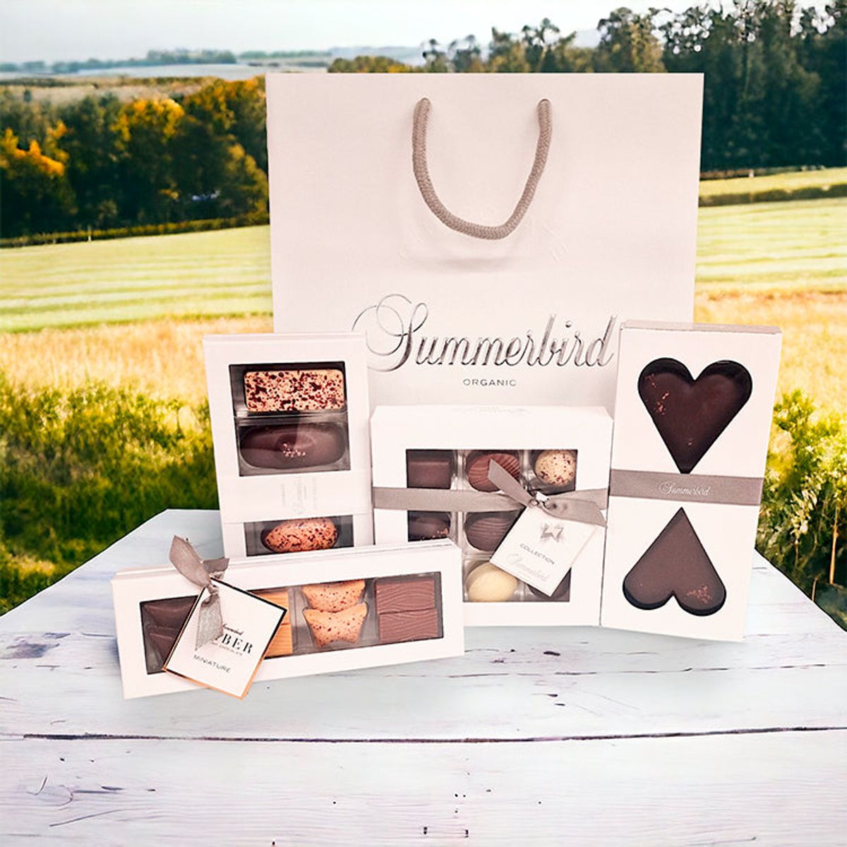 The Gift Box Collection | gavepose med gaveæsker fra Summerbird