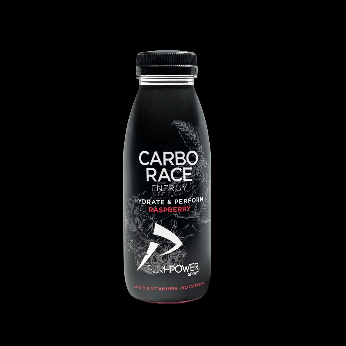 Carbo Race Energy Raspberry 330 ml - inkl. pant