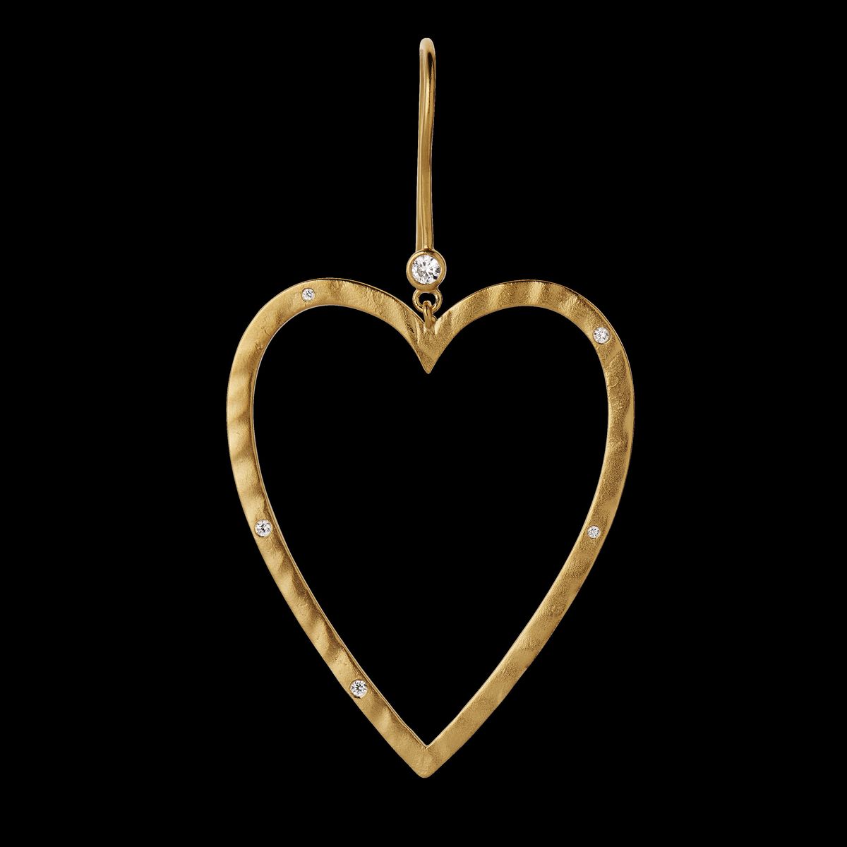 Power Heart Earring - Single