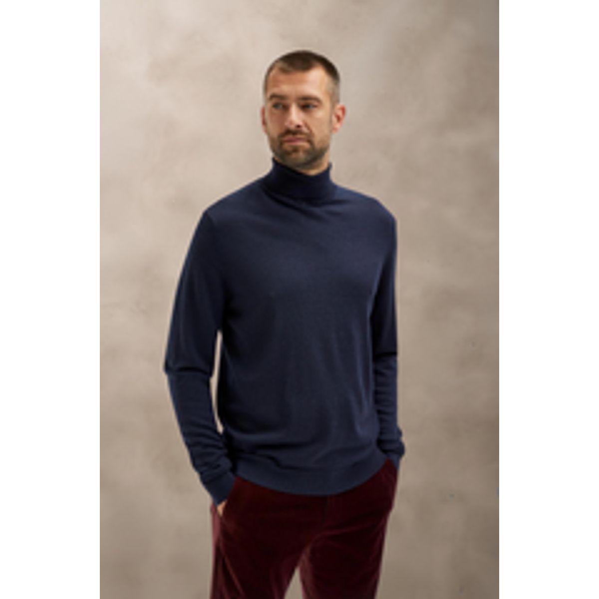 SLHTown Merino Roll Neck