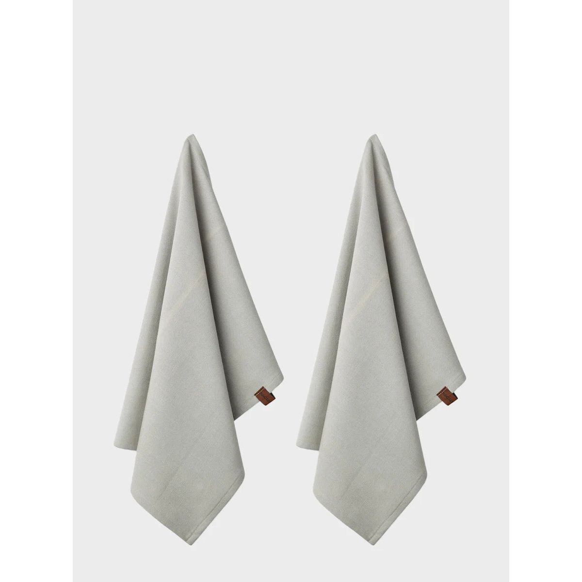 Organic Tea Towel - 2 pack - Stone