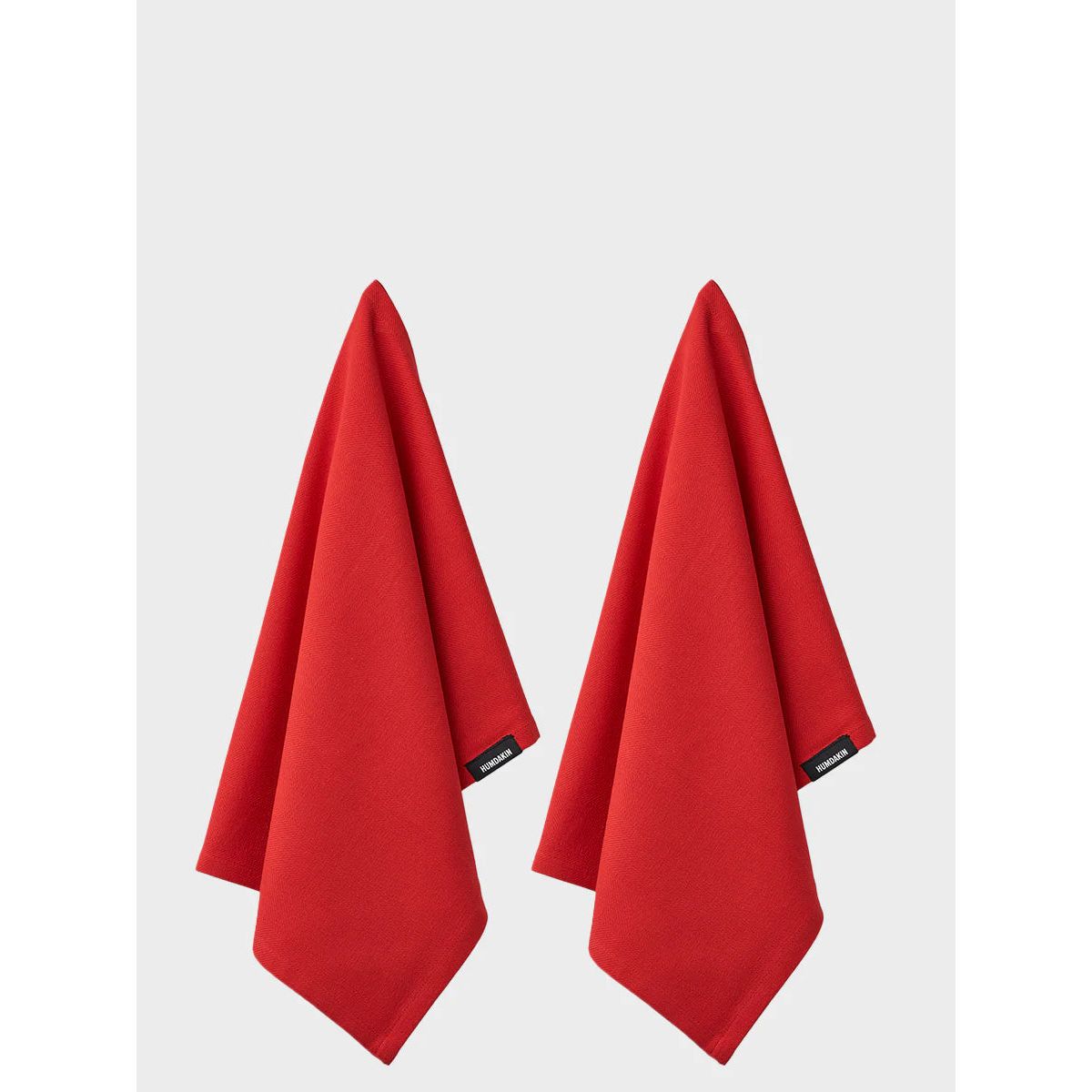 Organic Tea Towel - 2 pack - Rushing Red