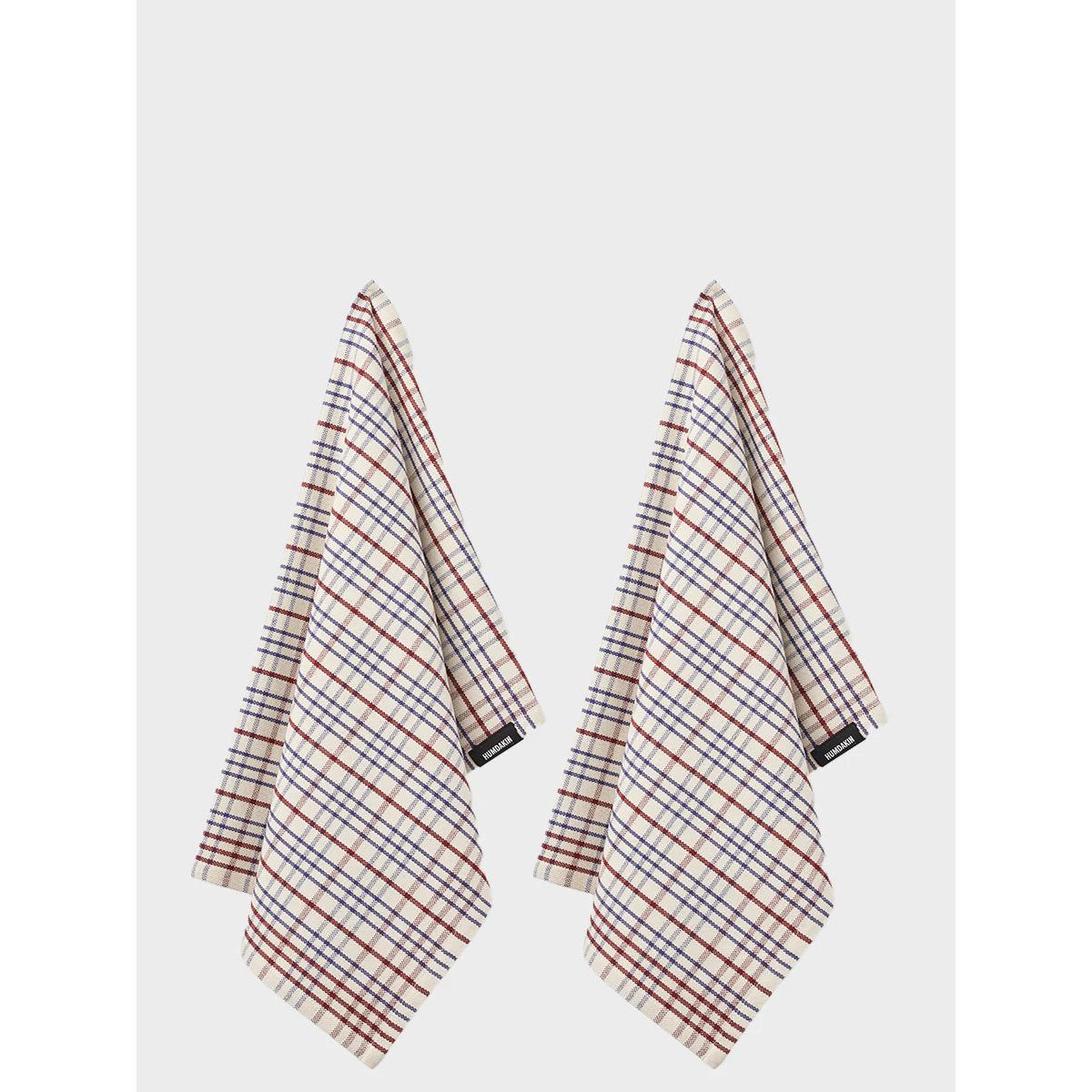 Organic Tea Towel - 2 pack - Checkered Race