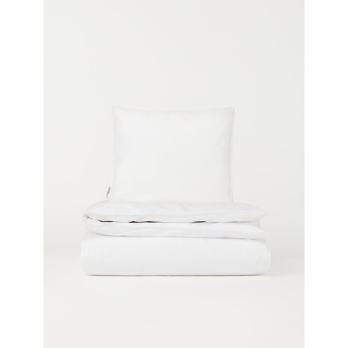 Percale Duvet Cover - Bright White