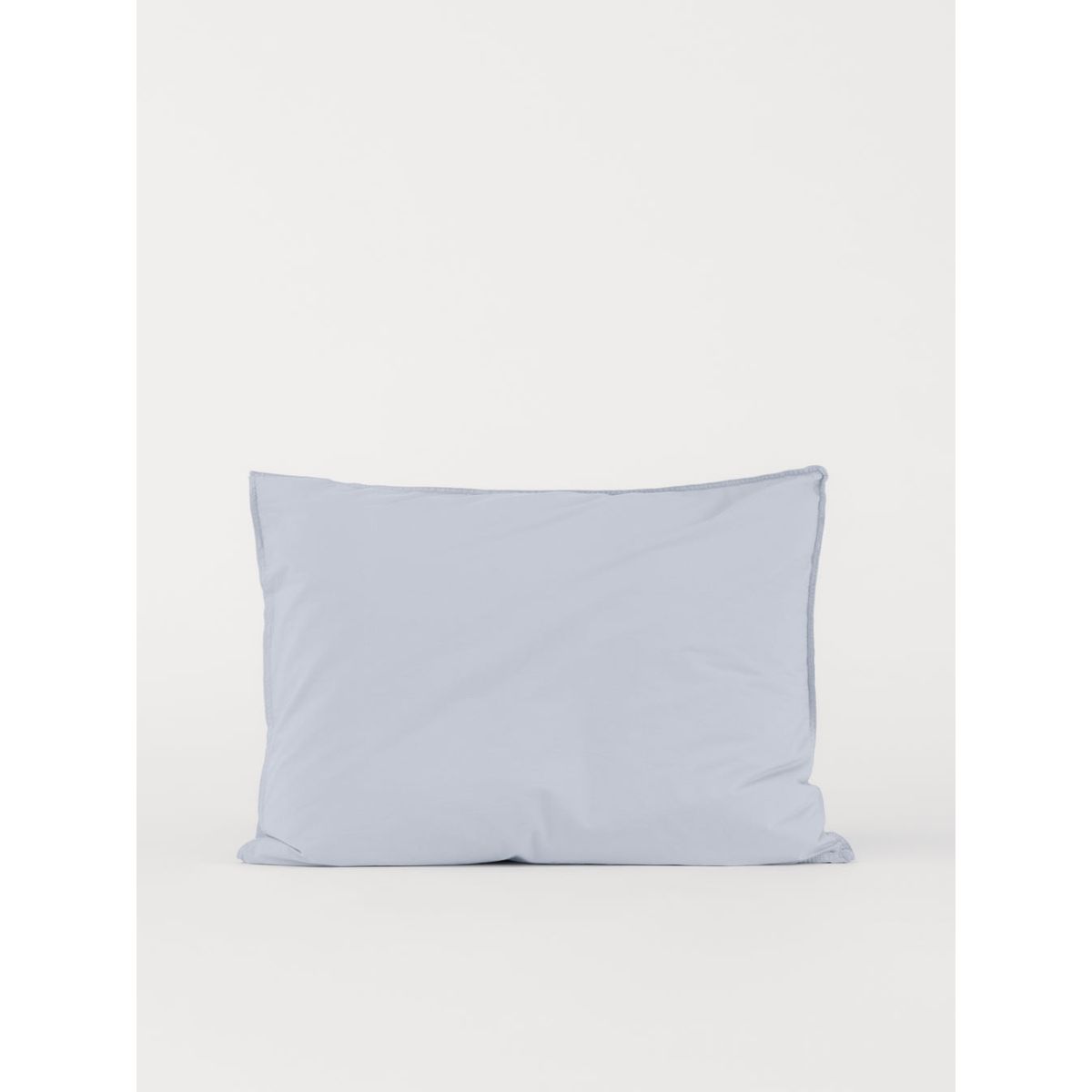 Percale Pillow Case - Arctic Blue