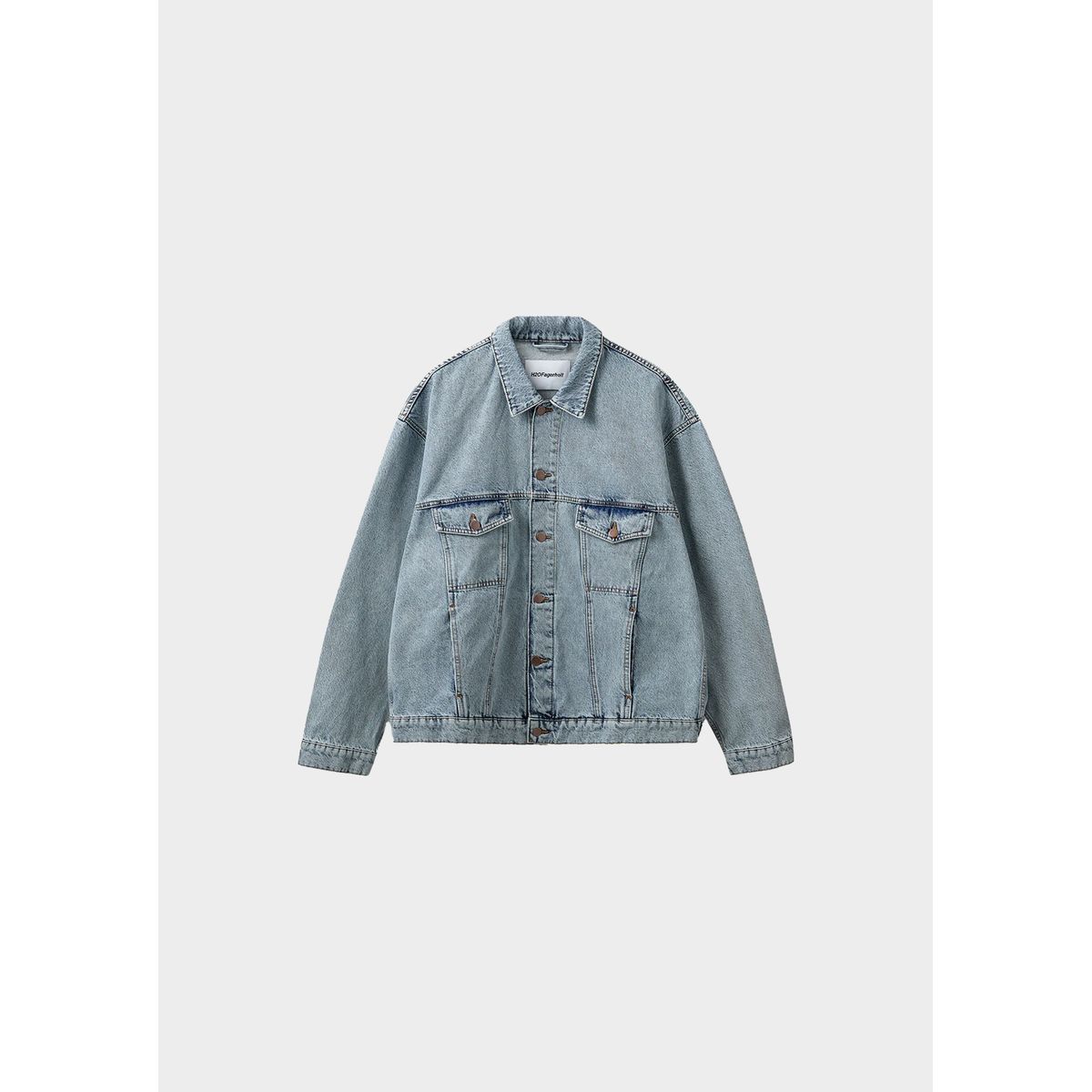 H2O Fagerholt - Sky Jacket - Light Blue Denim