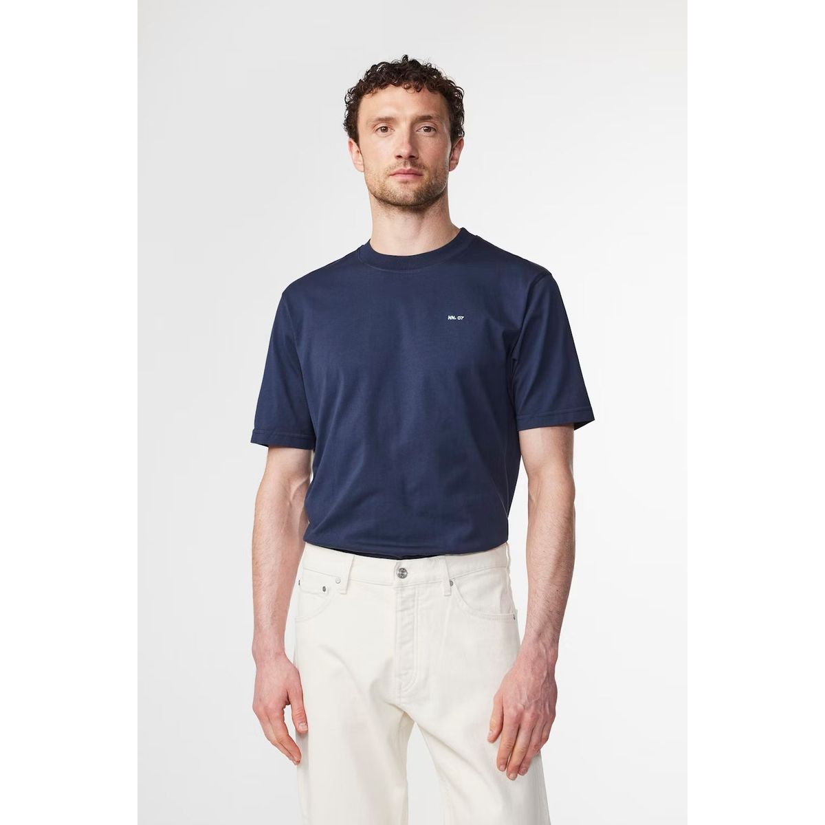 NN07 - Adam Casual logo Pima T-Shirt