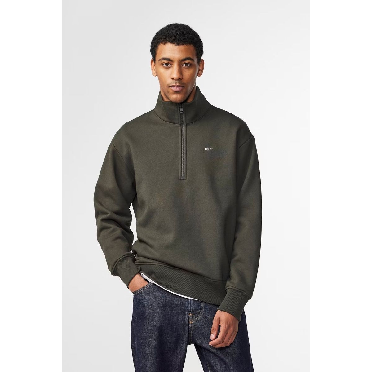 NN07 - Briggs Børstet fleece Sweatshirt