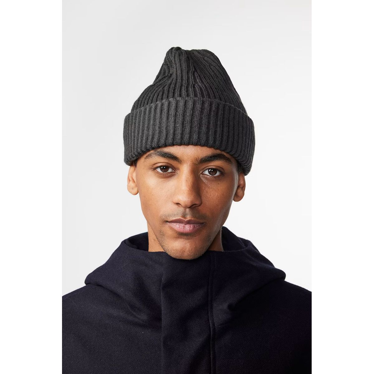 Rib Uldblanding Beanie