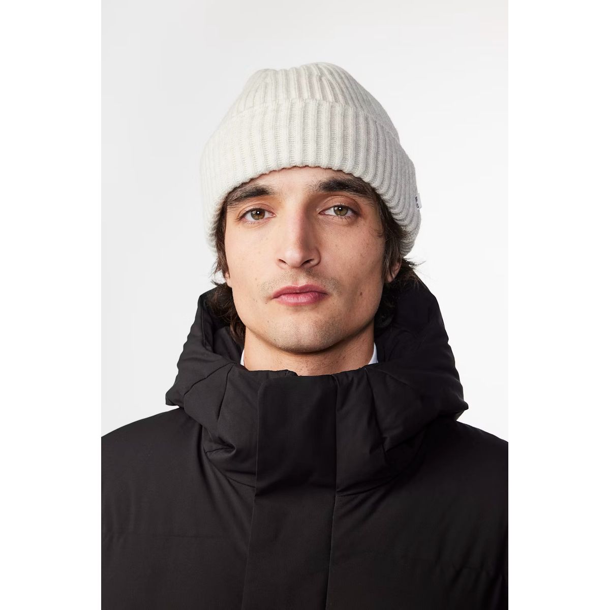 Rib Uldblanding Beanie