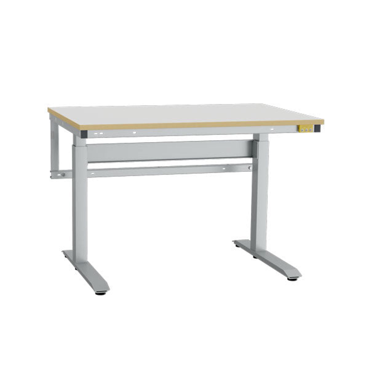 ESD-arbejdsbord ErgoMini 1200x800mm grå måtte