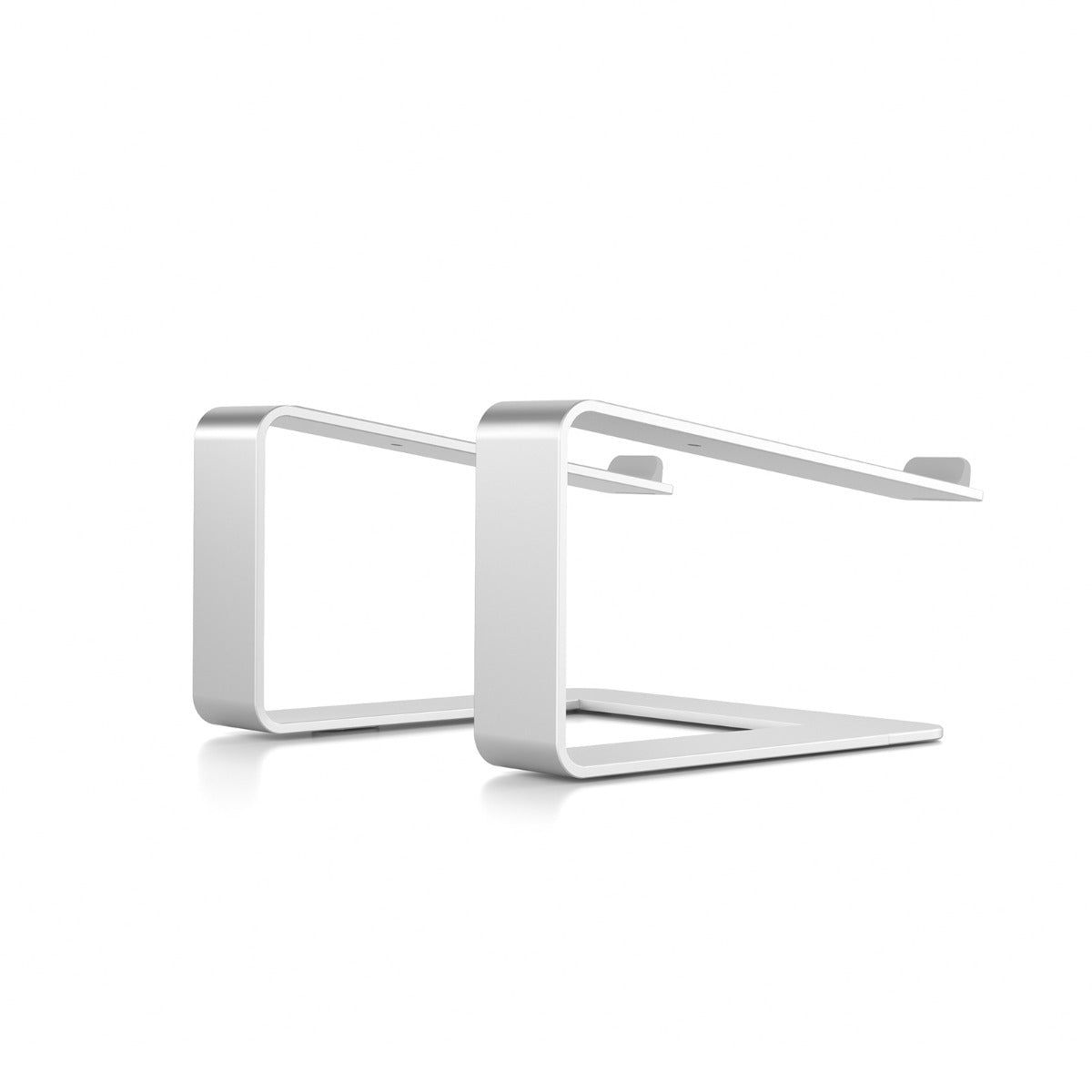 WERGON - Carl - Laptop/MacBook holder Aluminium/Silikone 10-17" - Sølv