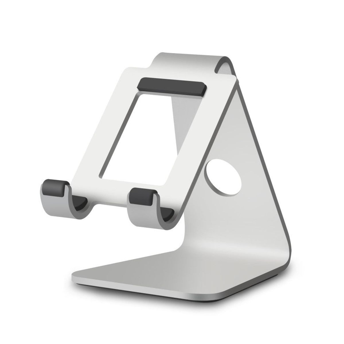 WERGON - Anker - iPhone / Smartphone / Tablet - Aluminium Design holder op til 7" - Sølv