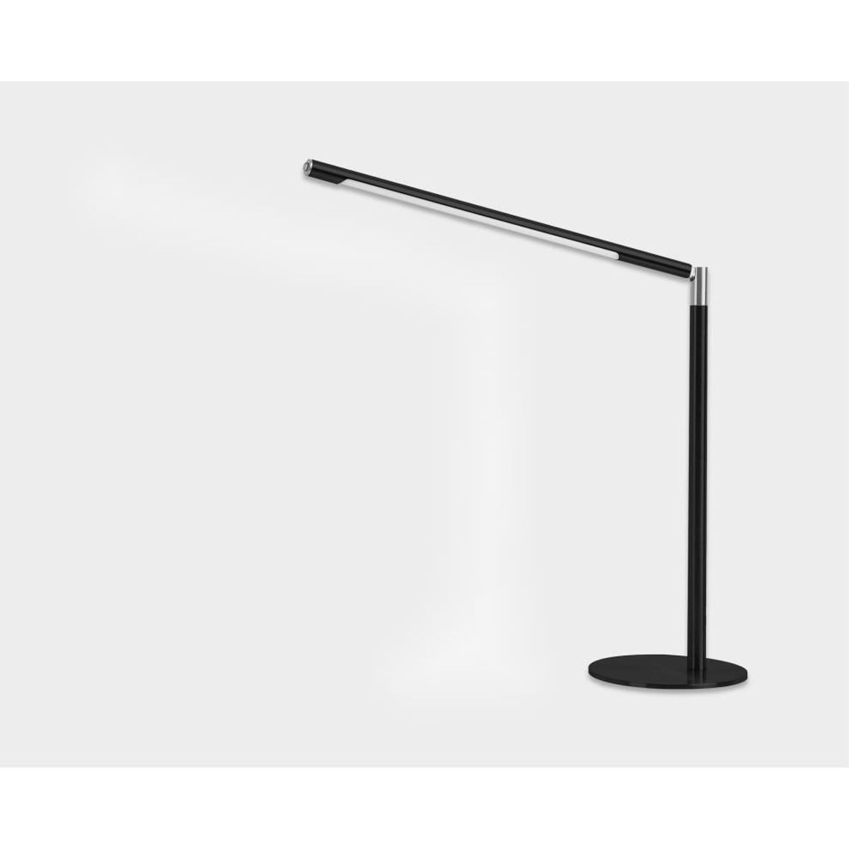 Metal Skrivebordslampe - Med Base og Transformbar arm - Sort