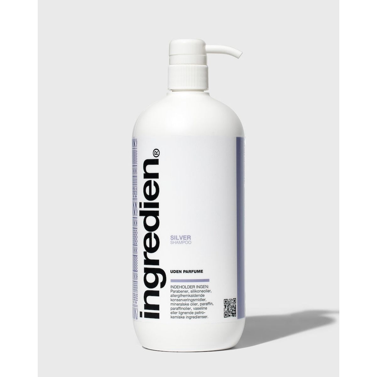 Ingredien Silver Shampoo 1000 ml Uden Parfume