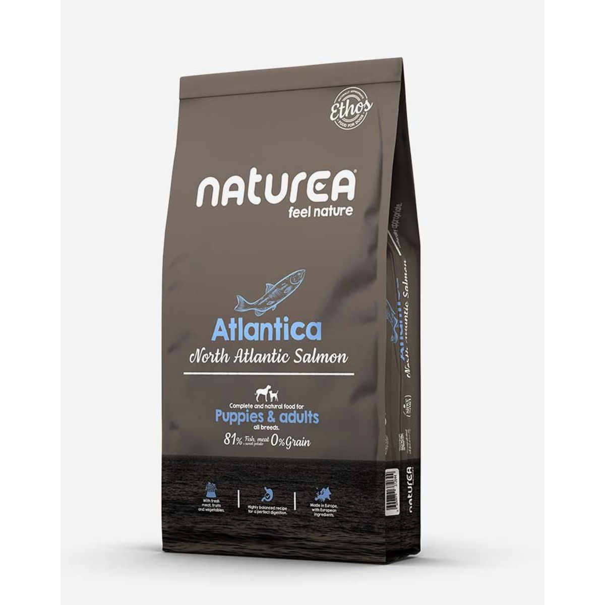 Naturea Ethos Atlantica - Laks og Kornfri - 10kg